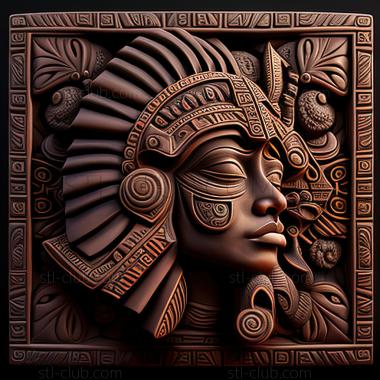 3D model st aztec (STL)